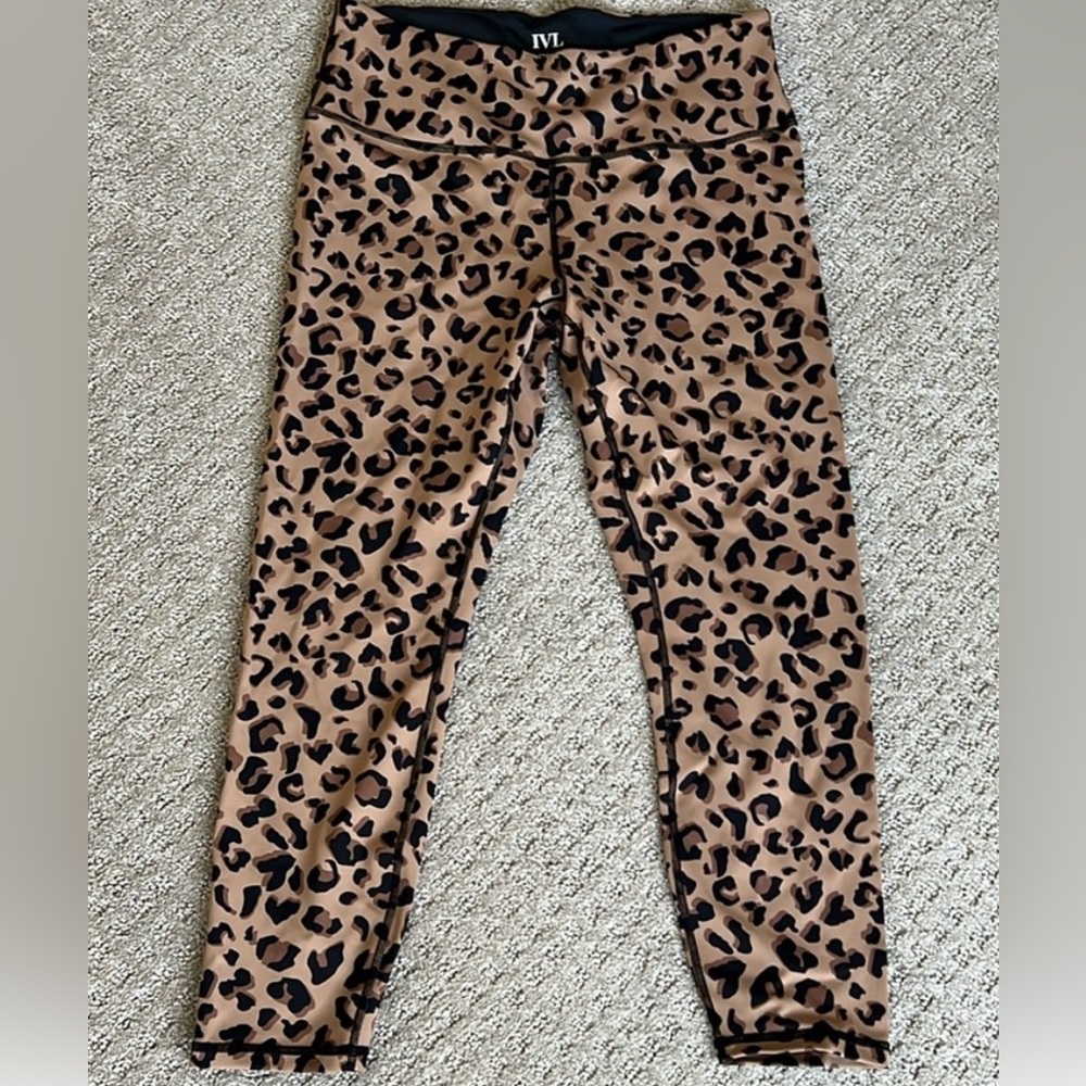 IVL Collective Into The Wild Active Legging Leopard Size 12
